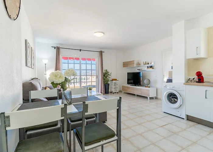 Penthouse With Panoramic Ocean Views & Terrace In Torviscas Costa Adeje (Tenerife)