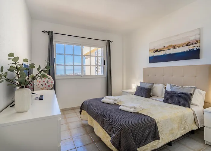 Penthouse With Panoramic Ocean Views & Terrace In Torviscas Appartement Costa Adeje (Tenerife)