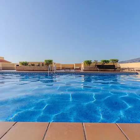 Penthouse With Panoramic Ocean Views & Terrace In Torviscas Апартаменты Адехе