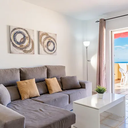 Penthouse With Panoramic Ocean Views & Terrace In Torviscas Costa Adeje (Tenerife)