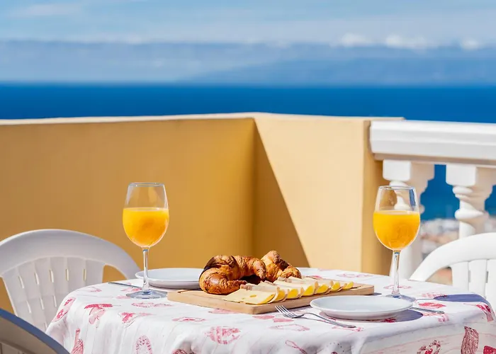 Penthouse With Panoramic Ocean Views & Terrace In Torviscas Apartment *