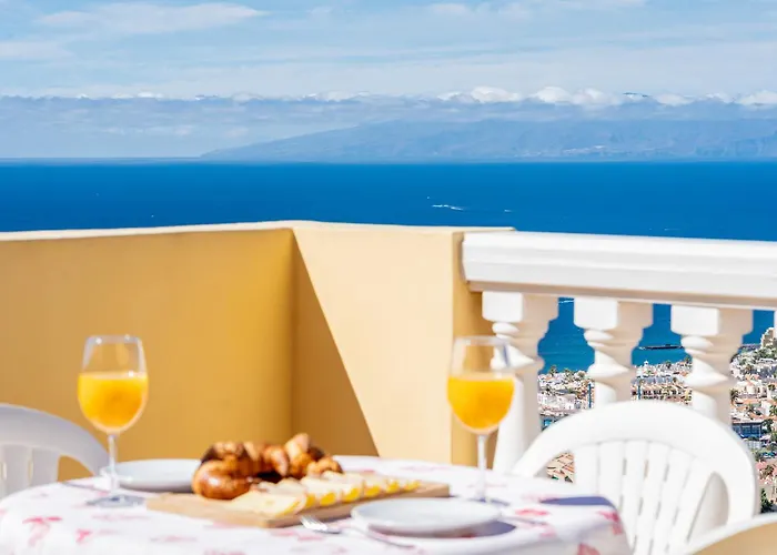 Penthouse With Panoramic Ocean Views & Terrace In Torviscas Apartment *