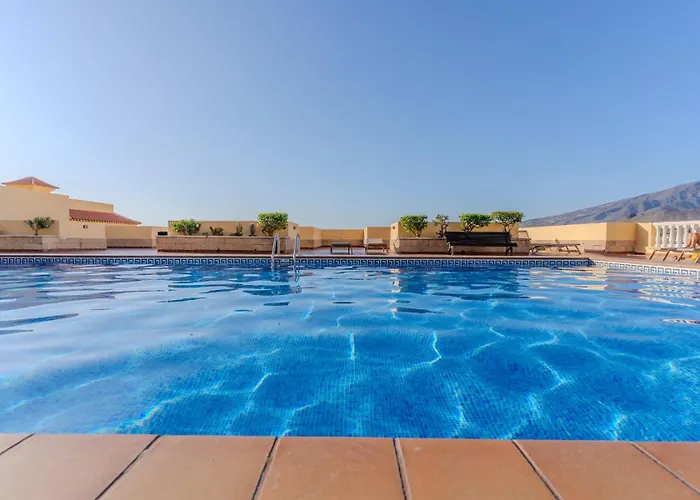 Penthouse With Panoramic Ocean Views & Terrace In Torviscas Lejlighed Costa Adeje (Tenerife)